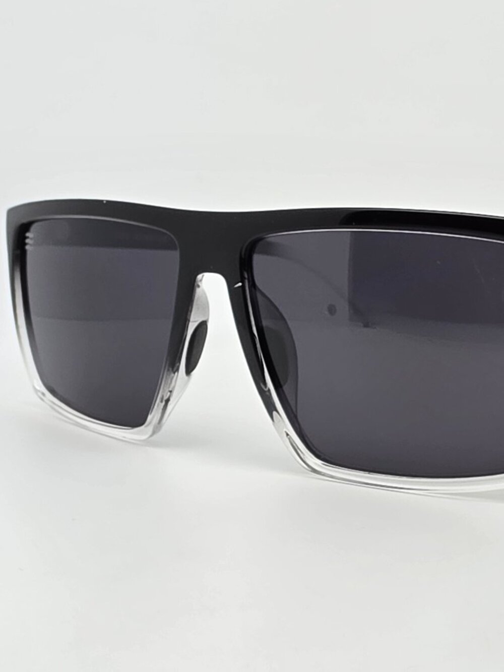 Neven Doc Robbins Colorado Bulldog Black Clear Frame Polarized Black Sunglasses